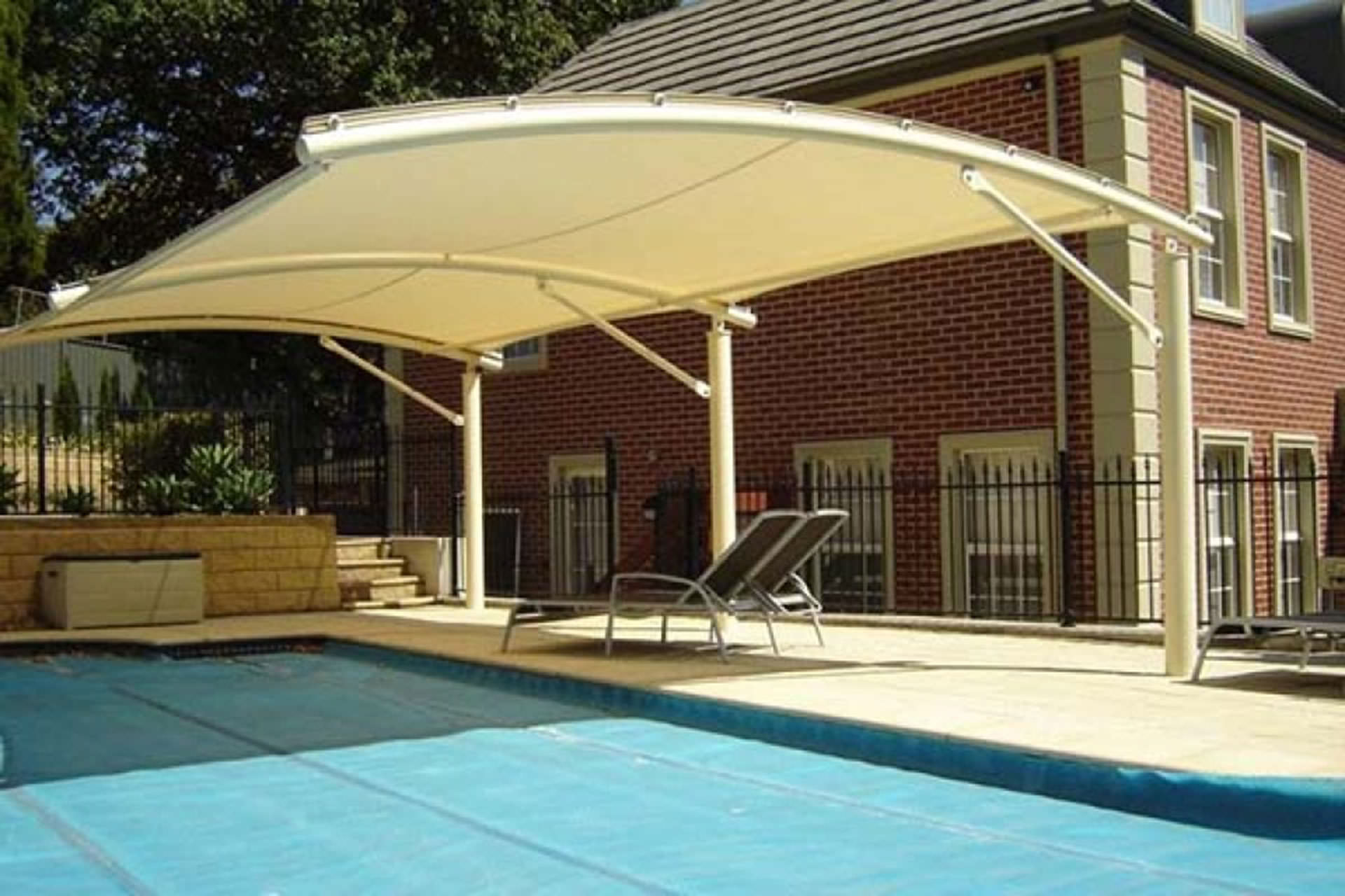 Pool Shade Ideas Cantilevered